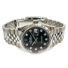 Load image into Gallery viewer, Rolex Datejust 36 126234 Wristwatch - Bright Black Diamond, Jubilee - Pre-owned