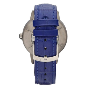 Corum Heritage LA Grande Vie 42 mm Steel Blue Leather Automatic Men's Watch