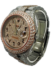 Load image into Gallery viewer, Rolex Datejust 116300 41mm TwoTone Rose Gold Oyster 25 Carat Diamond Men&#39;s Watch