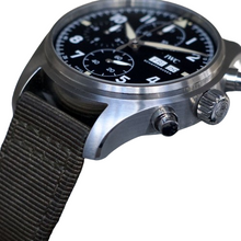 Load image into Gallery viewer, IWC Pilot Chronograph Spitfire 41mm Men&#39;s Black Dial Watch Box Papers - IW387901