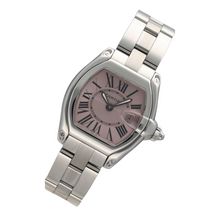 Load image into Gallery viewer, Cartier 2675 Roadster Pink Dial 32 mm Stainless Steel Swiss Quartz Women&#39;s Watch
