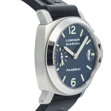 Load image into Gallery viewer, Panerai Luminor Marina OP6625 Stainless Steel Blue Dial Mens Watch 40mm