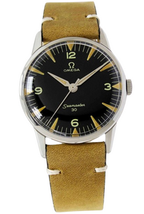 1959s Omega Seamaster 30 Winding Black Dial Vintage Watch 14714