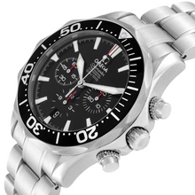 Load image into Gallery viewer, Omega Seamaster Chronograph Black Dial Steel Mens Watch 2594.52.00 Box Card