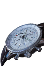 Load image into Gallery viewer, Breitling Navitimer Silver Men&#39;s Stainless Steel Bracelet Watch - A24322