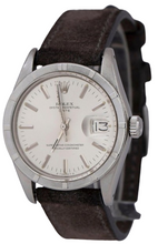 Load image into Gallery viewer, 1976 Rolex Oyster Perpetual Date 34mm Stainless Steel Silver Sigma Watch 1501