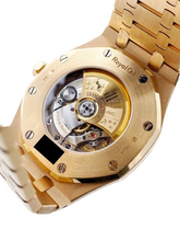 Load image into Gallery viewer, Audemars Piguet Royal Oak 15400OR 18K Rose Gold Blue Dial Box Papers