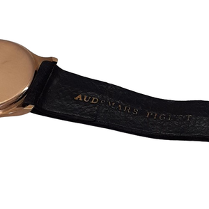 Audemars Piguet Classic 34 mm 18K Rose Gold Manual Leather Watch Circa 1954