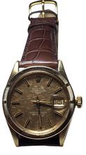 Load image into Gallery viewer, 1973 14K YG ROLEX OYSTER PERPETUAL DATE AUTO REF. 1501 CAL. 1570-SERVICED-WOW!