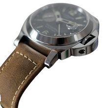 Load image into Gallery viewer, 2020 Panerai Luminor GMT 44mm Men&#39;s Black Dial BOX AND PAPERS - PAM01088