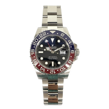 Load image into Gallery viewer, Rolex GMT-Master II &quot;Pepsi&quot; 126710BLRO Black Dial, Oyster Bracelet - Pre-owned
