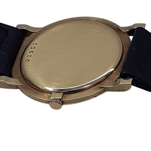 Audemars Piguet Classic 32 mm 18K Yellow Gold Manual Leather Watch Circa 1960