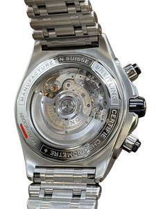 Breitling Super Chronomat B01 AB0136 Black Panda Dial Automatic Men's Watch