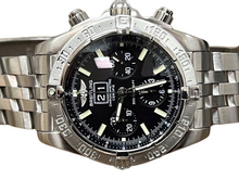 Load image into Gallery viewer, Breitling BLACKBIRD 43.7mm Automatic Black Dial with Bracelet model A44359