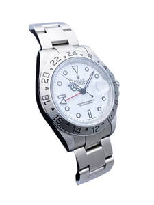Rolex Explorer II 16570 White Dial Mens Watch