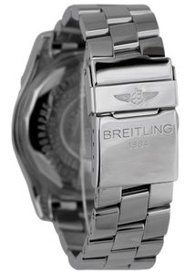 Breitling Superocean Chronograph Diver Black Stainless 44mm Watch A13341 BOX
