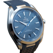 Load image into Gallery viewer, OMEGA Aqua Terra 41 Co-Axial Master Chronometer Blue Team dial Men&#39;s Watch