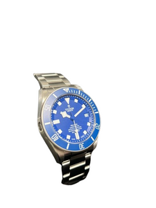 TUDOR Pelagos Blue Men's Watch 42mm Titanium Case and Bracelet - 25600TB
