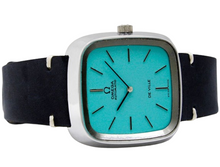 Load image into Gallery viewer, 1973 Omega Deville Auto Turquoise 33mm Mens Vintage Watch 1510044