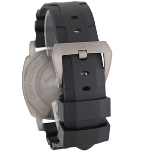Panerai Luminor PAM01305 Automatic Titanium Case Black 47mm Watch - Full Set