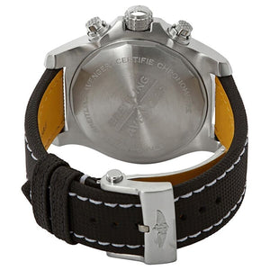 Breitling Avenger Chronograph Black Dial & Strap Luxury Mens Dress Watch On Sale