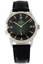 Load image into Gallery viewer, 1963 Omega Seamaster 30 Small Seconds Shaded Green Steel Mens Watch