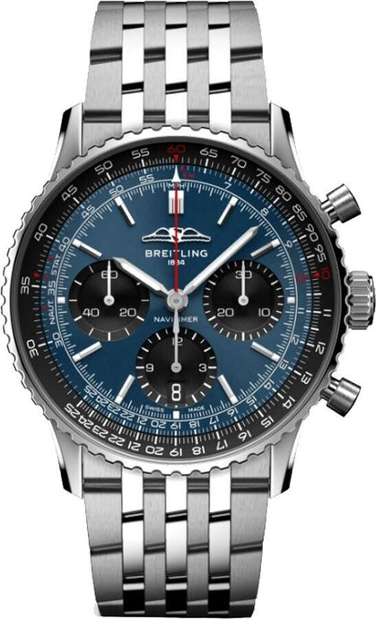 New Breitling Navitimer B01 Chronograph 41 Men's Luxury Watch AB0139241C1A1