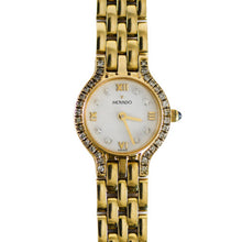 Load image into Gallery viewer, Women&#39;s Movado Diamond Bezel Watch in 14K Yellow Gold, 20mm