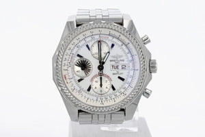 Breitling Bentley Special Edition Chronograph Silver Dial Men's Wristwatch