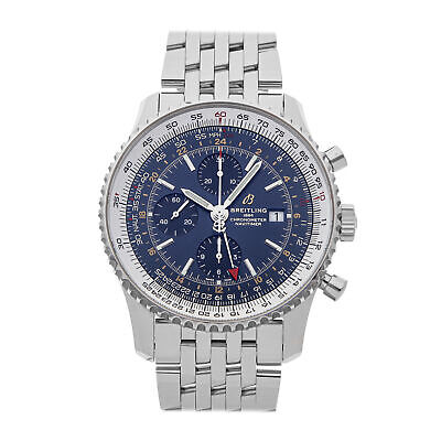 Breitling Navitimer 1 Chronograph GMT Automatic Men 46 Watch Steel A24322121C2A1