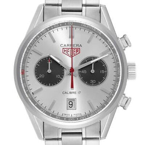Tag Heuer Carrera 80th Birthday Collection LE Grey Dial Mens Watch CV2119