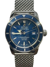 Load image into Gallery viewer, Breitling Superocean Heritage 42 A17321 Blue Dial Automatic Men&#39;s Watch
