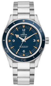 Omega Seamaster 41mm Blue Dial & Bezel Luxury Mens Dress Watch On Sale Online