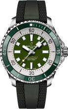 Load image into Gallery viewer, Breitling Superocean Automatic 44 Green Dial Steel Mens Luxury Diving Watch
