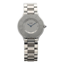 Load image into Gallery viewer, Cartier Must 21 1330 Stainless Steel 31 mm Silver Dial Quartz Women&#39;s&#39; Watch
