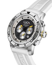 Load image into Gallery viewer, CH-1 OBSIDIAN FIREFLY MEN&#39;S CHRONOGRAPH WATCH-WHITE SPORT