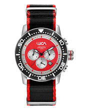 Load image into Gallery viewer, CH-1 ROSSO MEN&#39;S CHRONOGRAPH WATCH- NATO